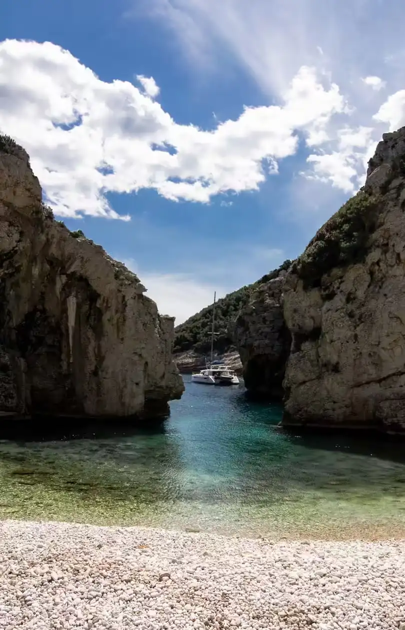 Stiniva Bay Vis Active Vacation